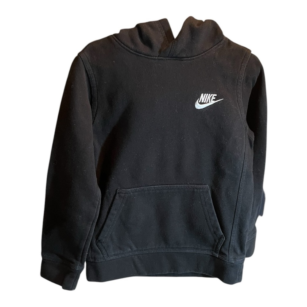 Nike Sportswear Club Kids' Pullover Hoodie Size 6 Black Unisex